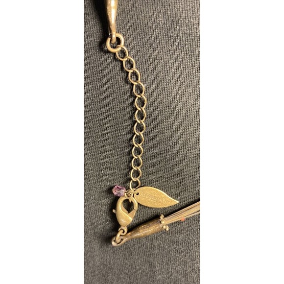 Coldwater creek Floating Bead Necklace With 14 Strands beaded Fall colors boho - Picture 8 of 10